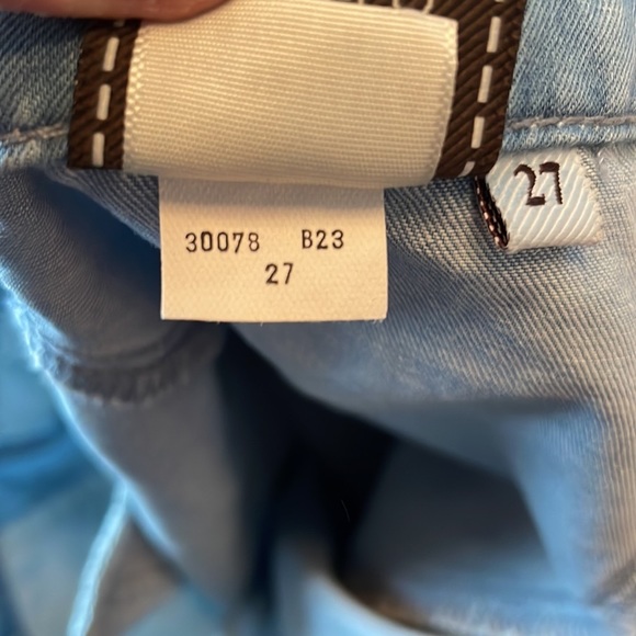 7 For All Mankind Chino Tencel Jeans size 27 - Picture 7 of 9